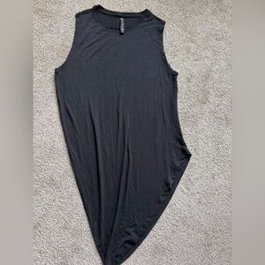 Athleta Black Sleeveless Knit Tank Dress
